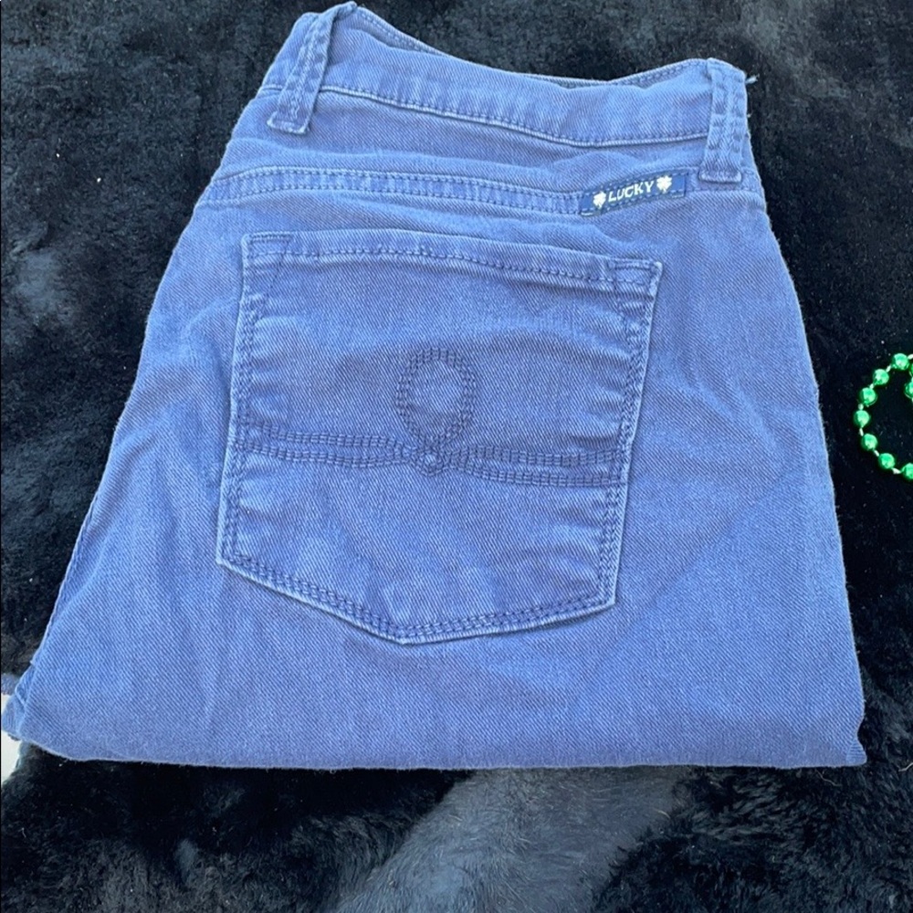 Lucky Brand Sofia Skinny Denim Blue Jeans Women’s 6/28 Regular Cotton Blend